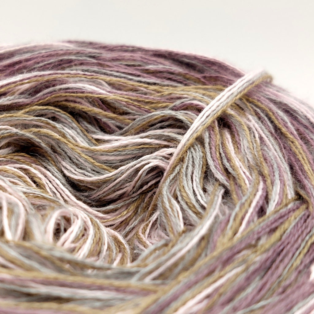 Bobbel "Federkugel", 4-fädig Farbverlauf, verschiedene Lauflängen