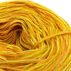 Bobbel "Orangenkugel", 4-fädig meliert, verschiedene Lauflängen