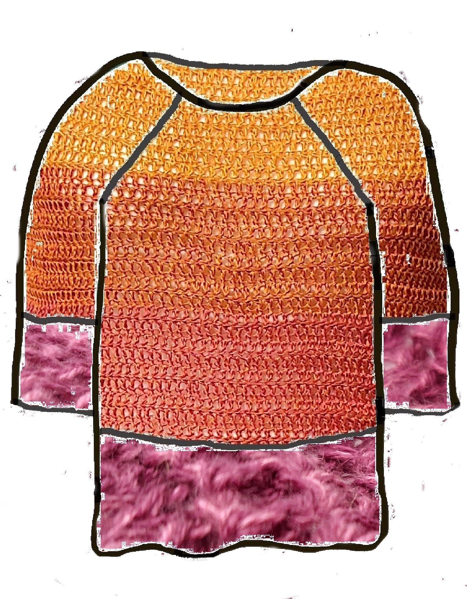 Häkelanleitung Shirt, Tunika "Spring Time", RVO, alle Größen