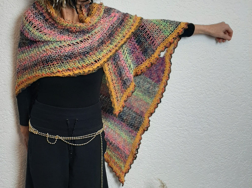 PDF Häkelanleitung Tuch "Cleopatra"