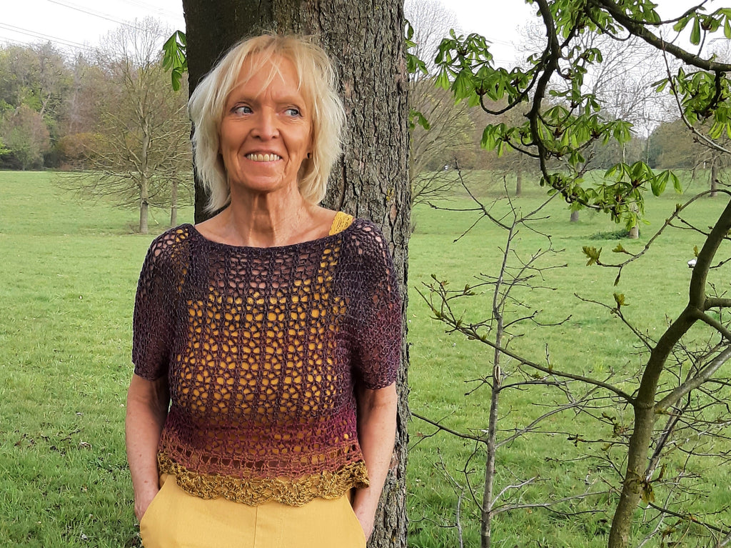 Häkelanleitung Oberteil, Tunika "Reise in den Orient", PDF