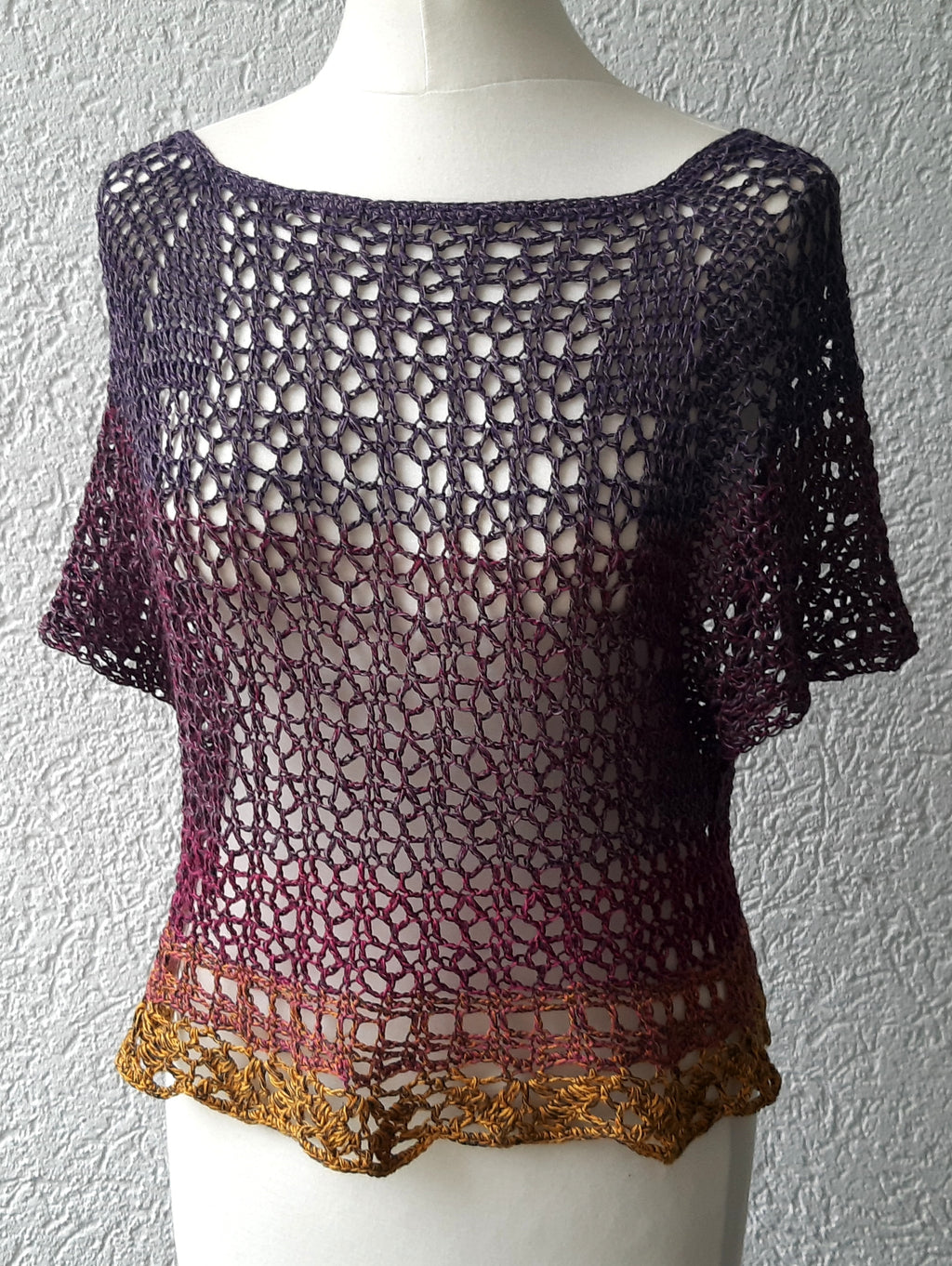 Häkelanleitung Oberteil, Tunika "Reise in den Orient", PDF