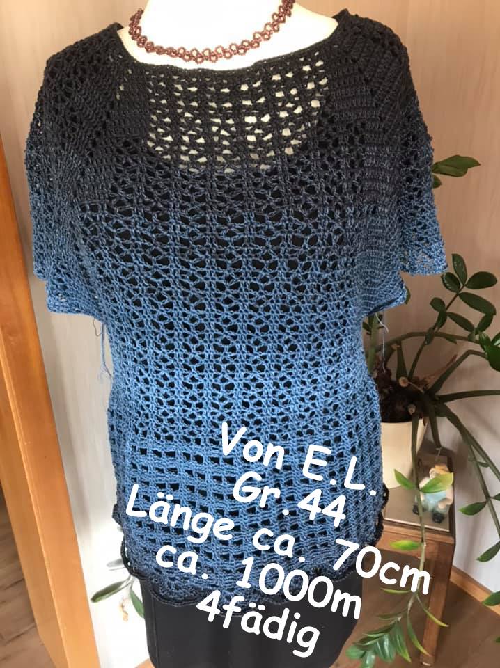 Häkelanleitung Oberteil, Tunika "Reise in den Orient", PDF