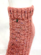 Strickanleitung Sneaker Fixe-Quicky-Ferse "Apfelkern", Top Down, Socken stricken, Gr. 34-45, PDF