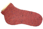 Strickanleitung Sneaker Fixe-Quicky-Ferse "Apfelkern", Top Down, Socken stricken, Gr. 34-45, PDF