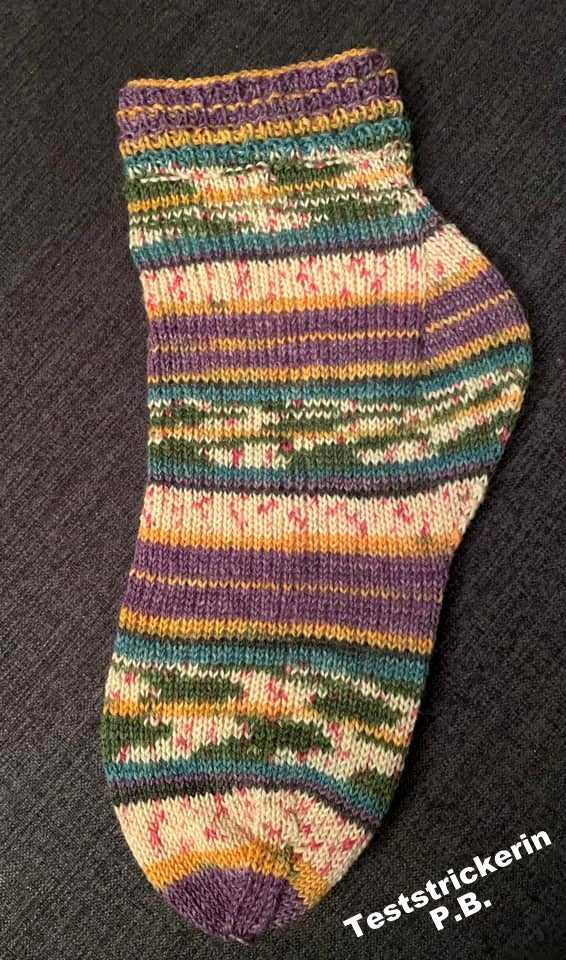 Strickanleitung Fixe-Quicky-Ferse "Royal", Top Down, Socken stricken, Gr. 34-45, PDF