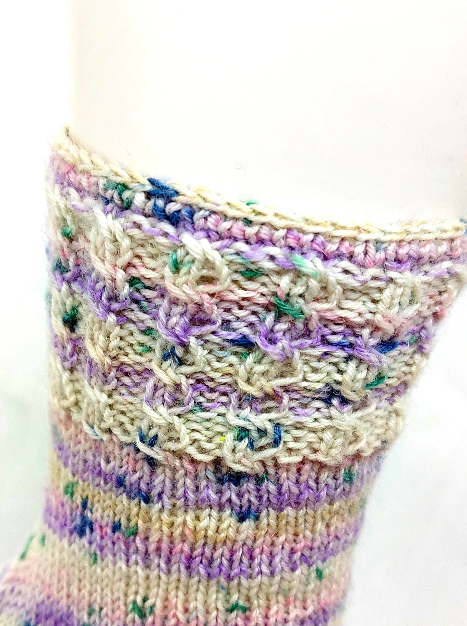 Strickanleitung Fixe-Quicky-Ferse "Fusion", Toe Up, Socken stricken, Gr. 34-45, PDF