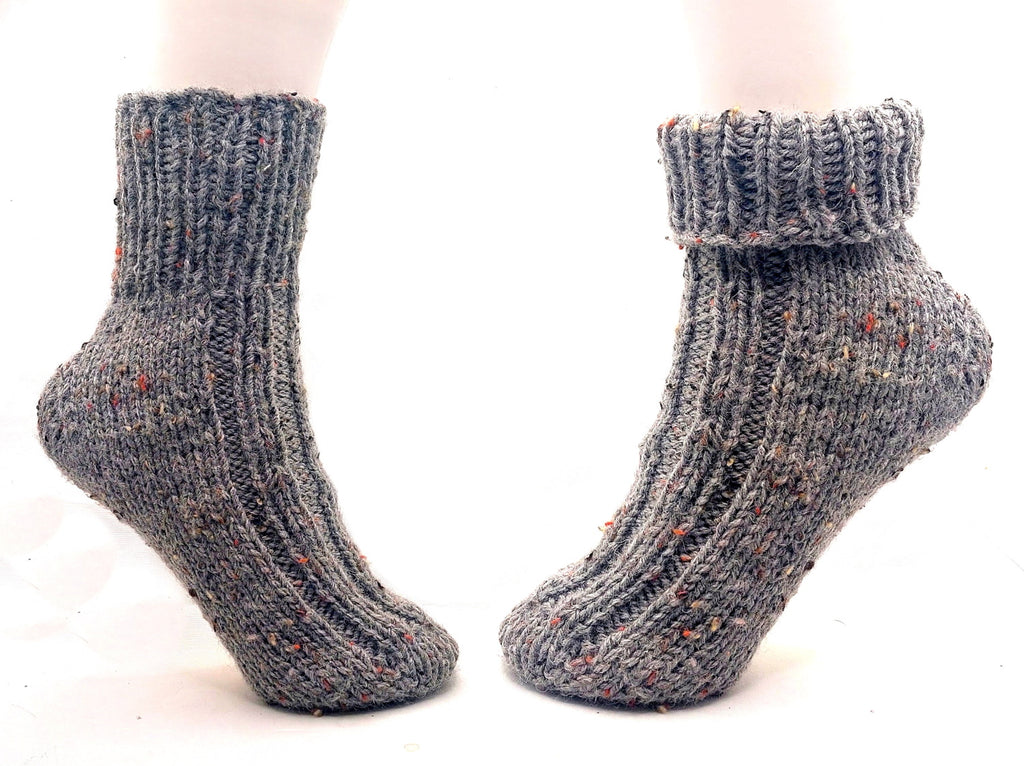Strickanleitung Fixe-Quicky-Ferse "Hot Socks", dicke Socken Socken stricken, Gr. 34-48, PDF