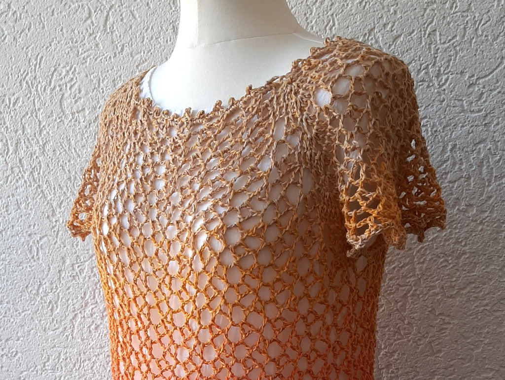PDF Häkelanleitung Tunika "Hot Summer"