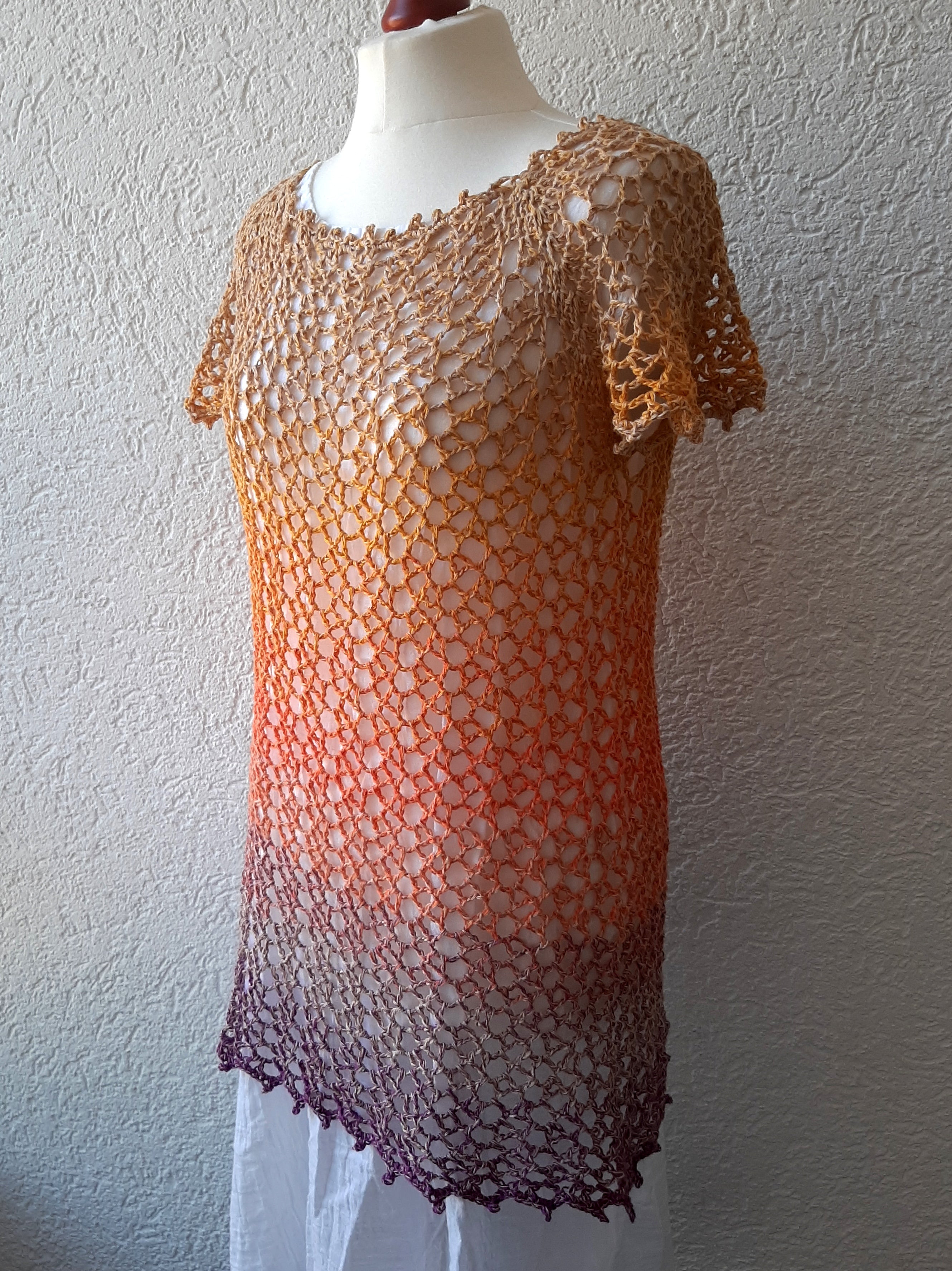 PDF Häkelanleitung Tunika "Hot Summer"