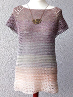 Häkelanleitung Oberteil, Tunika "Caleta", PDF