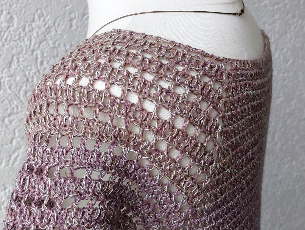 Häkelanleitung Oberteil, Tunika "Caleta", PDF