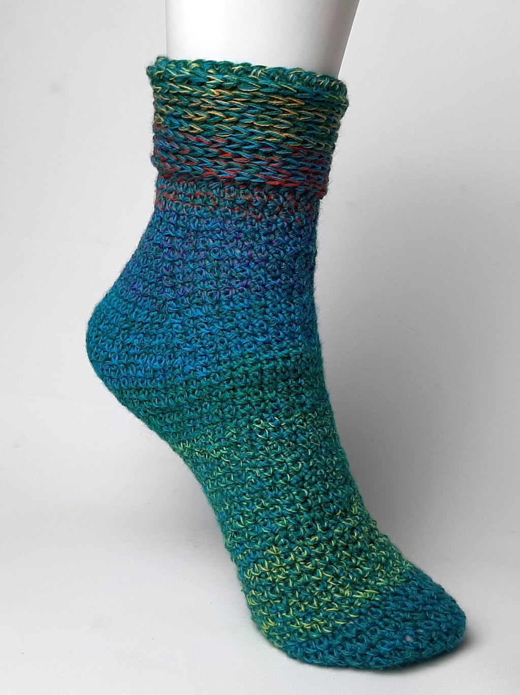 PDF Häkelanleitung Socken "Häkelsocke No.2"