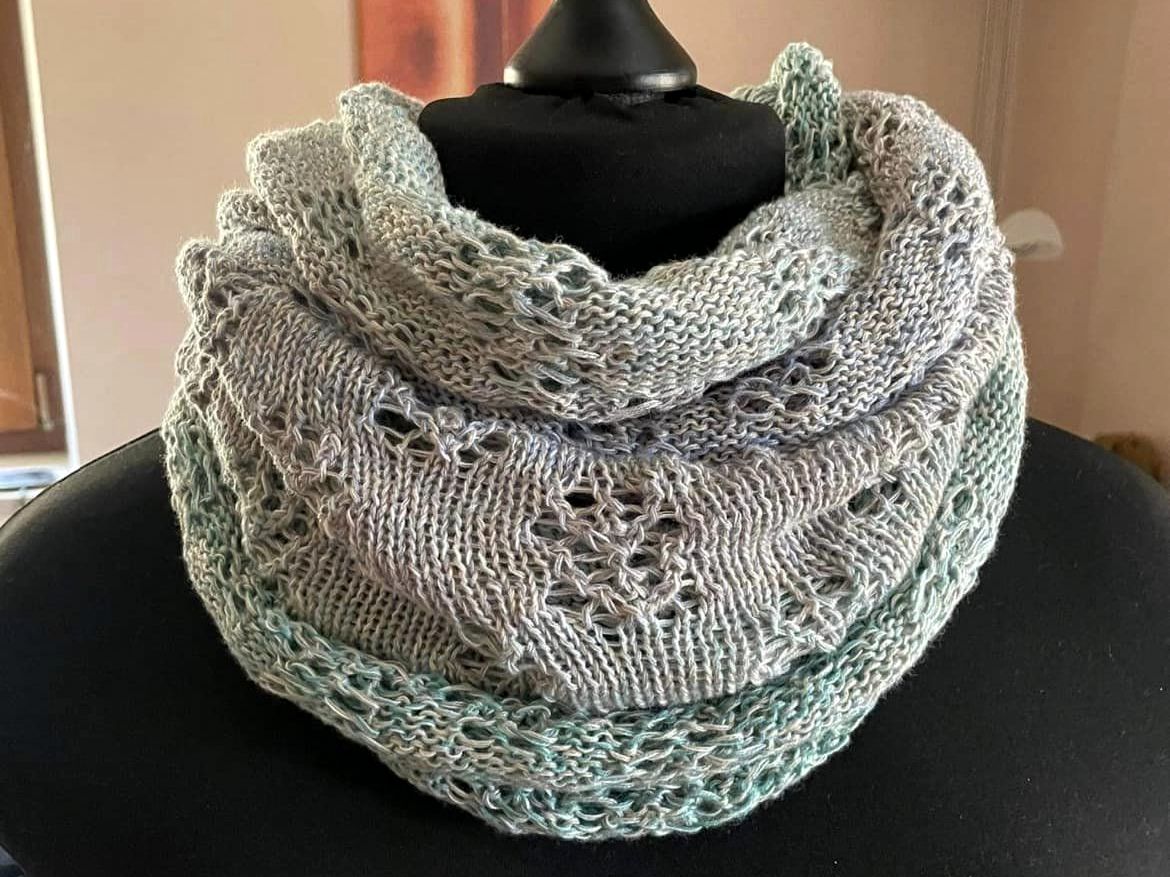 Möbius Loop oder Schal "Petra" stricken
