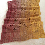 Leichter Schal oder Loop "Primavera", Möbius, häkeln