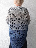 PDF Häkelanleitung Motivtuch "Schneekönigin"