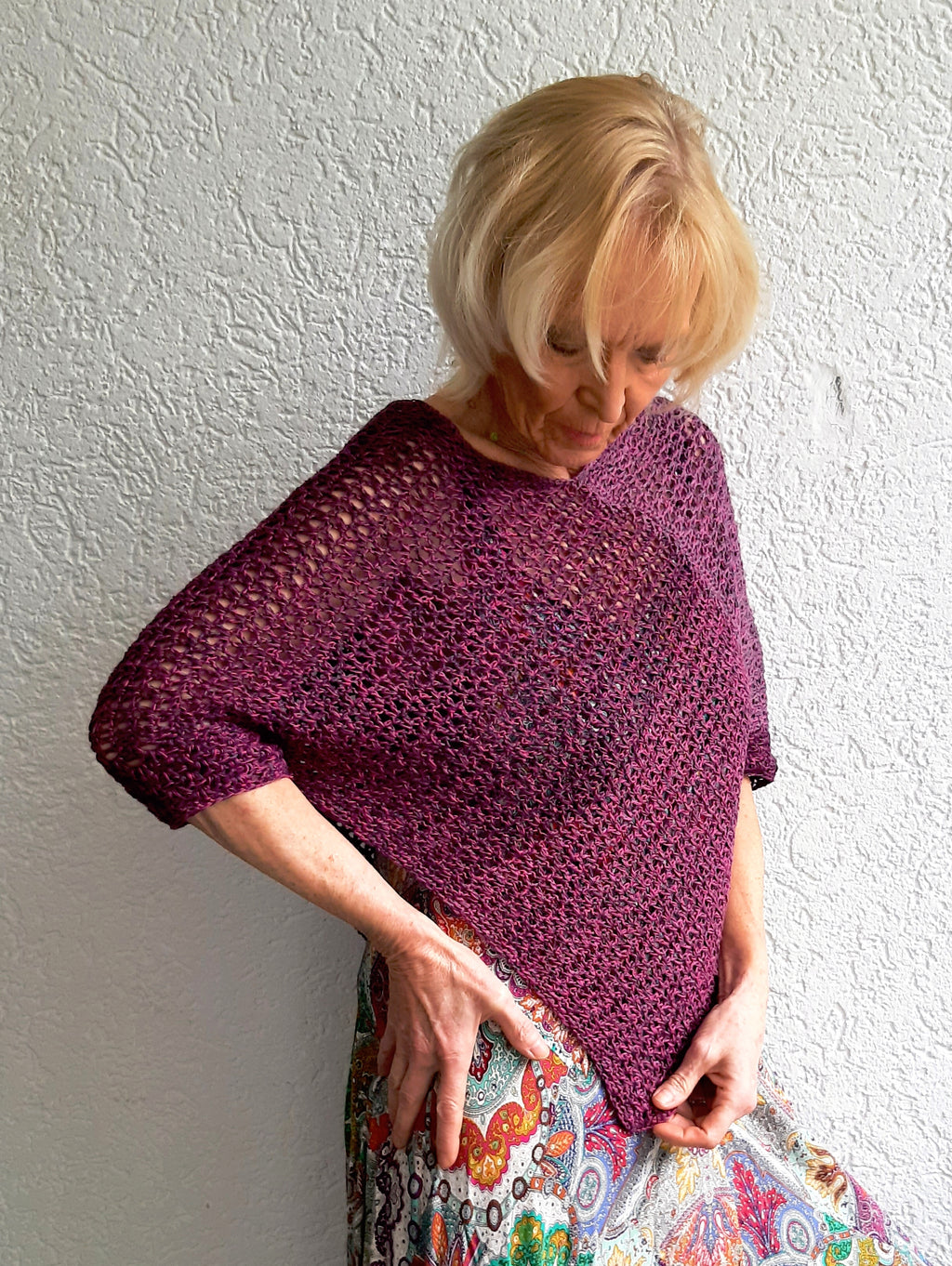 Häkelanleitung Oberteil "Super Woman"