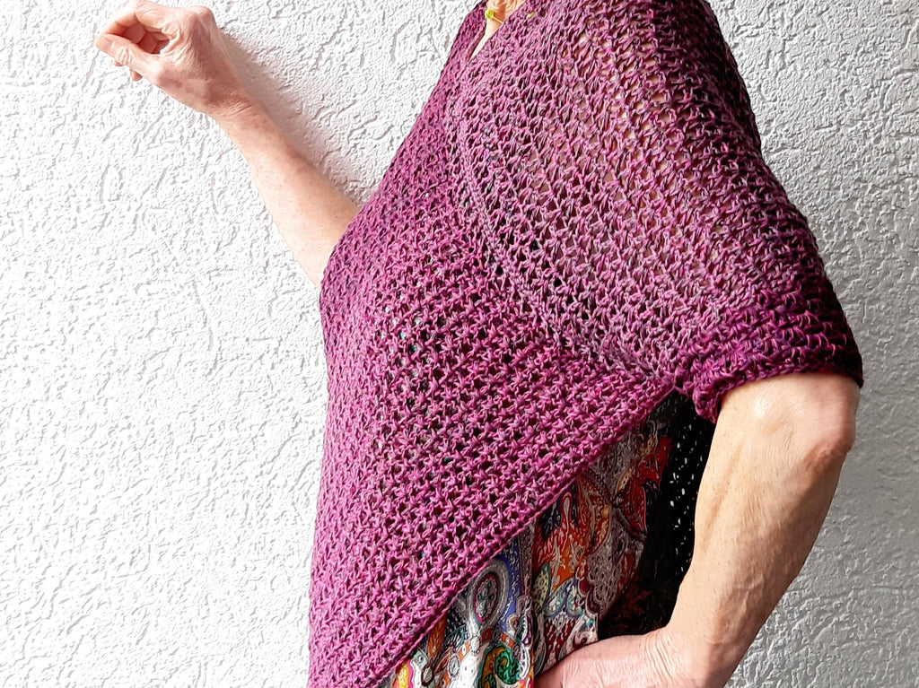 Häkelanleitung Oberteil "Super Woman"