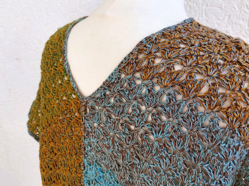 Häkelanleitung Weste oder Shirt "Symphonie"