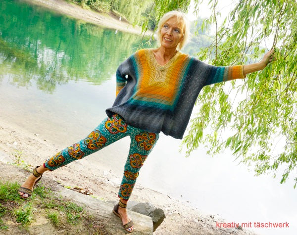 Häkelanleitung Ponchollover Simple, alle Größen