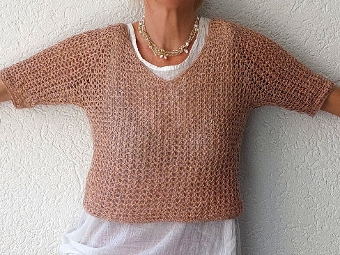 Häkelset Oberteil "Liebelei"