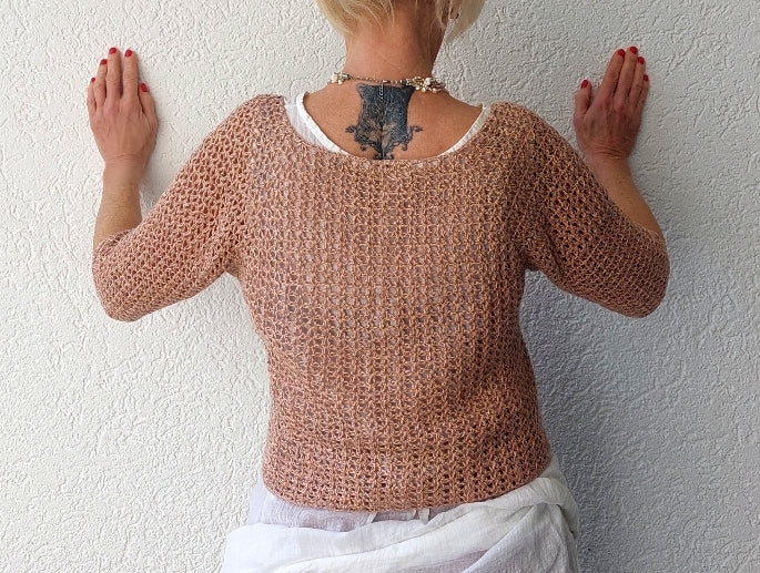 Häkelset Oberteil "Liebelei"