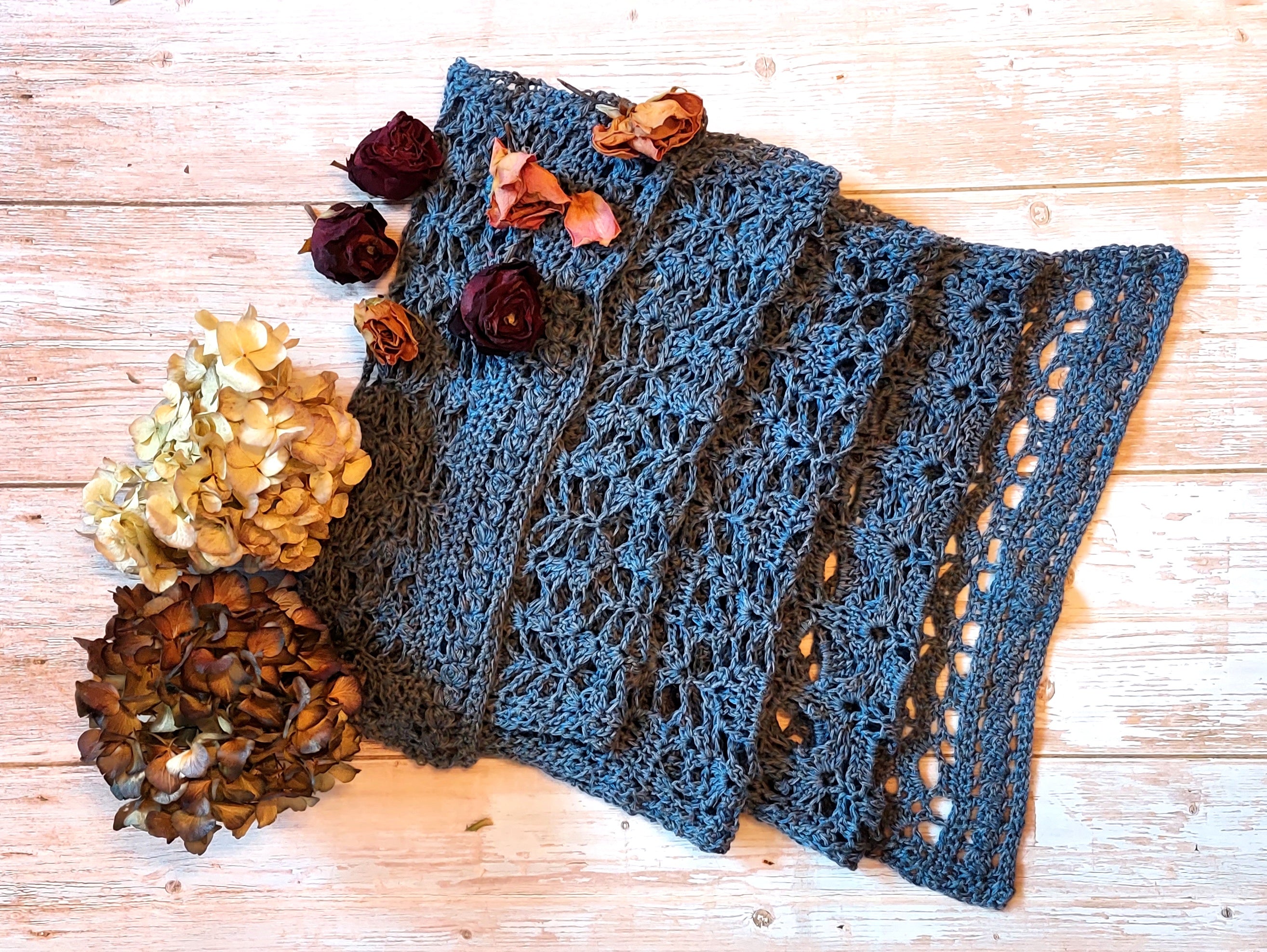 Häkelset Stola "Sevilla"