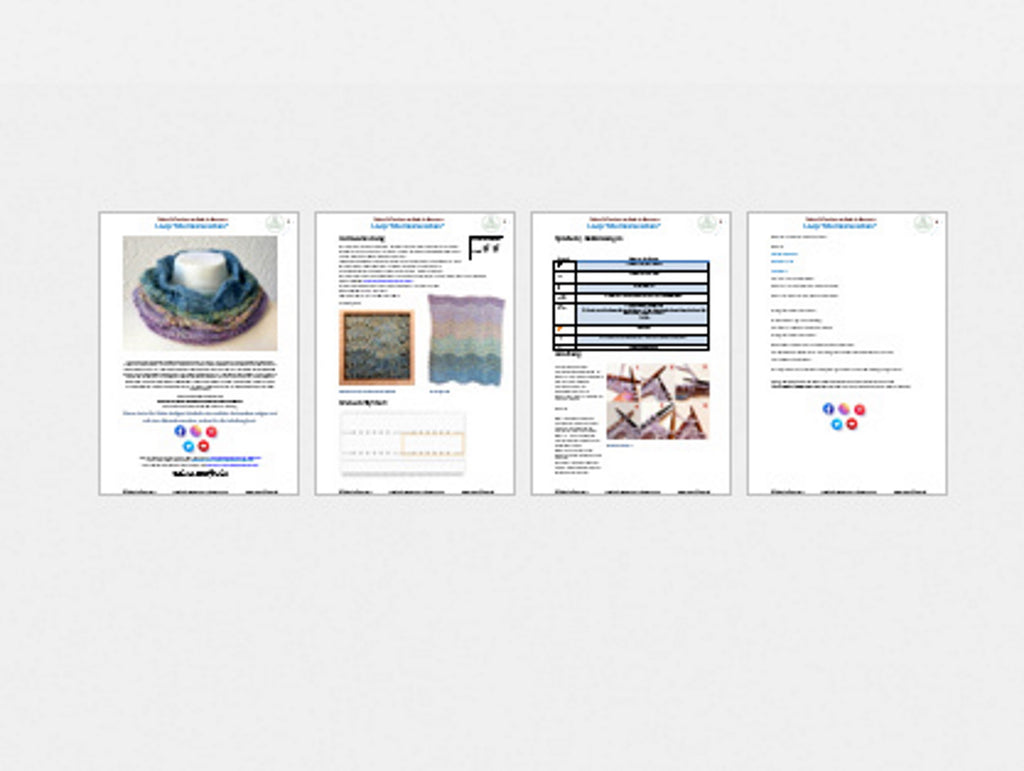 Strickanleitung Loop "Meeresrauschen", PDF
