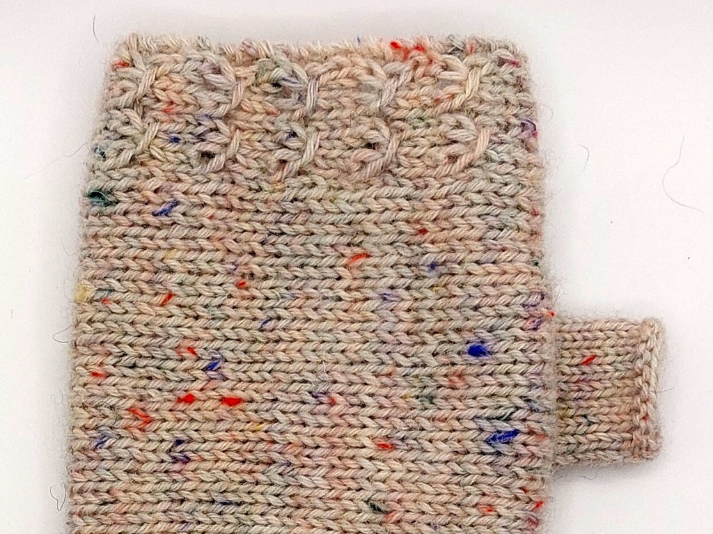 Armstulpen "Zuckersüß", quer gestrickt, alle Größen