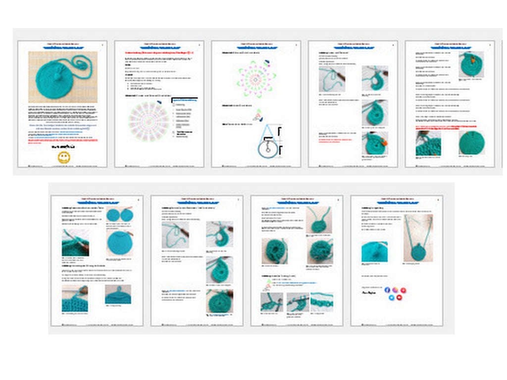 Kleine Tasche, Umhängetasche "Sweet Love", Geschenk, häkeln