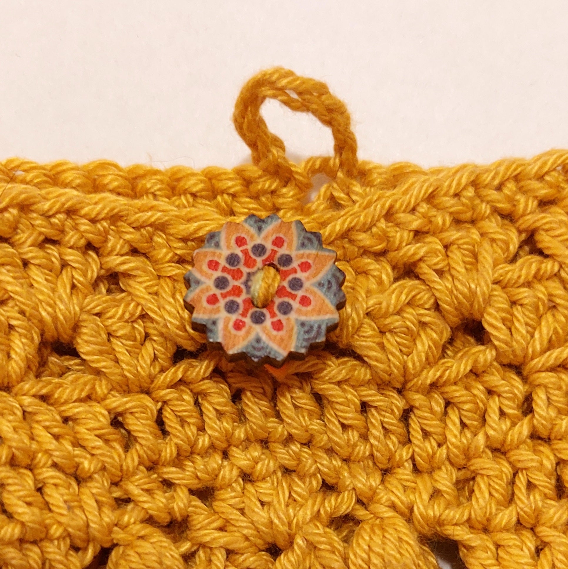 Kleine Tasche "Komm mit", Geschenk, häkeln