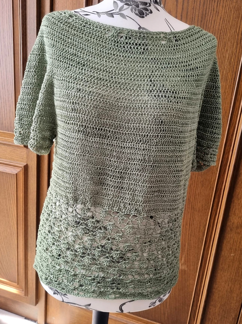 Häkelanleitung Shirt, Tunika "Frühlingsduft", PDF