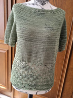 Häkelanleitung Shirt, Tunika "Frühlingsduft", PDF