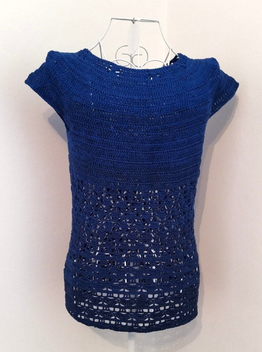 Häkelanleitung Shirt, Tunika "Frühlingsduft", PDF