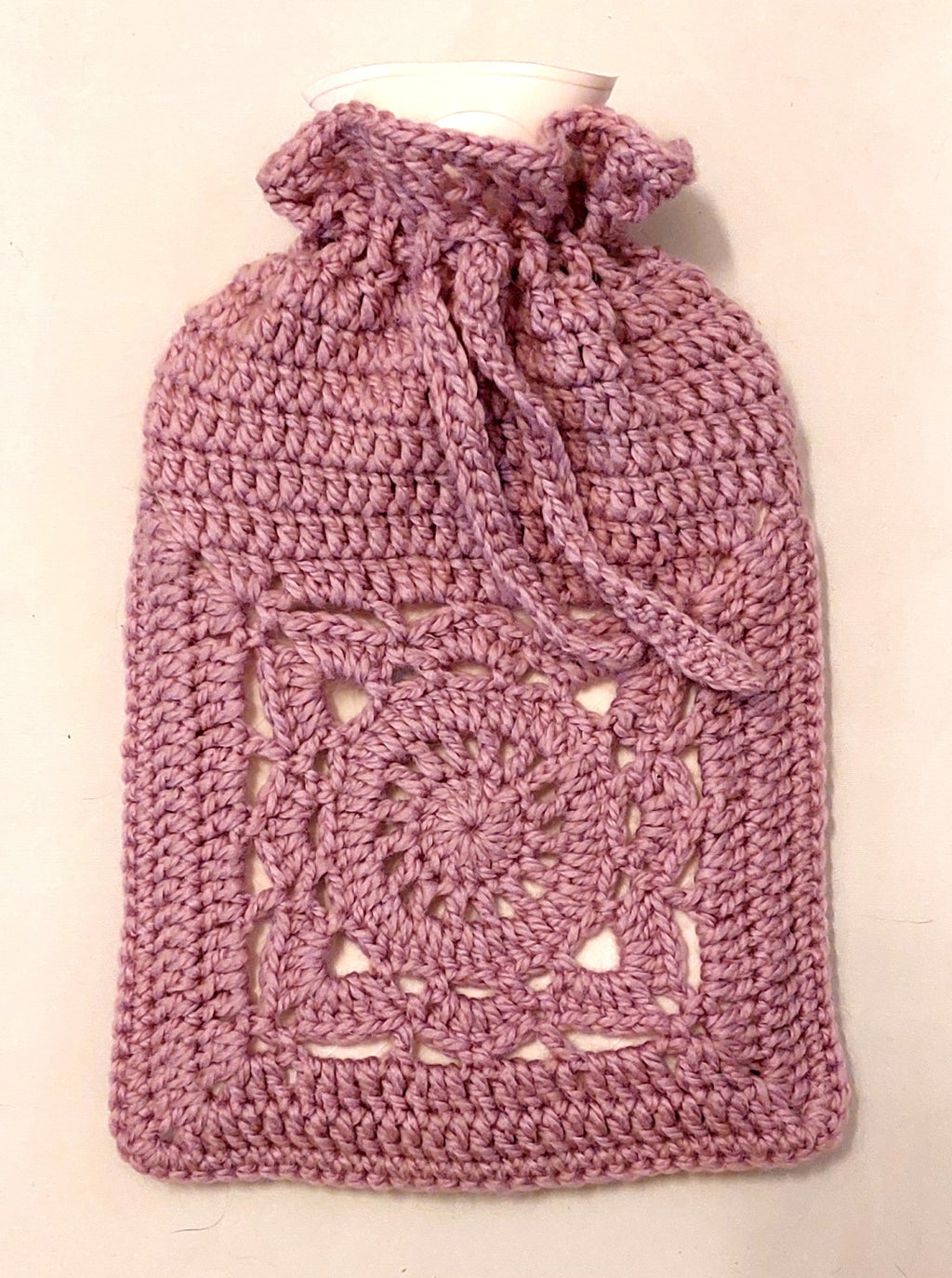 Wärmflaschenbezug "Flauschi" häkeln