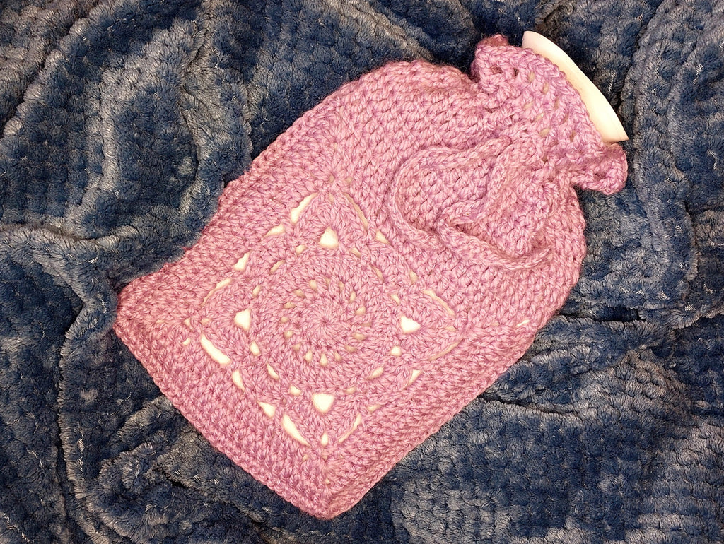 Wärmflaschenbezug "Flauschi" häkeln